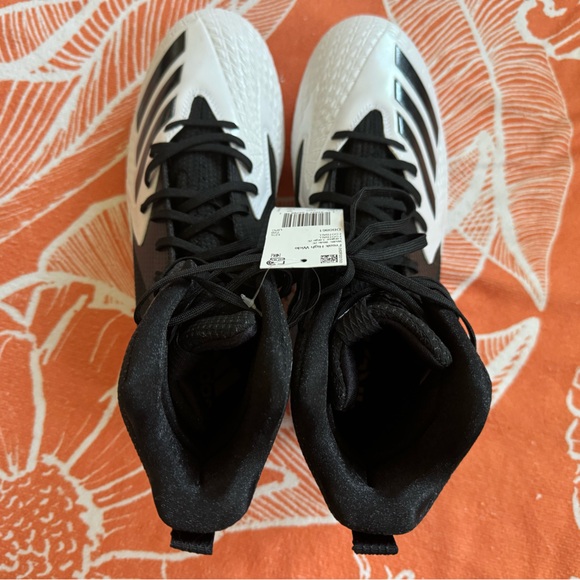 Adidas Freak High Wide Black and White Cleats main image 8